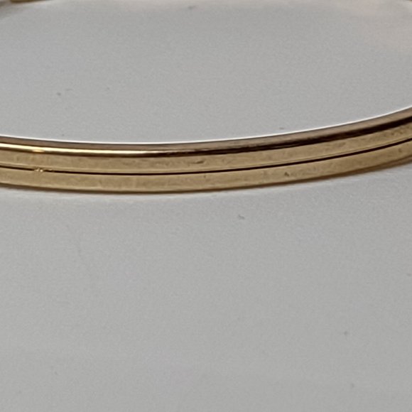 Vintage Avon Green And Gold Tone Bracelet - Picture 9 of 16